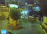 Video still of the truck bomb at the Marriott's gates.(Photo : Reuters)