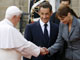 The Pope meets the Sarkozys(Photo: Reuters)