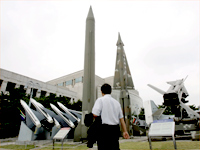 North Korean missiles on display at the war museum in Seoul.(Photo: Reuters)