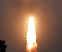 Chandrayaan-1 takes off from India's national space centre in Andhra Pradesh.(Photo : Reuters)