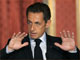 Sarkozy at a press conference on 12 October(Photo: Reuters)