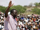 Tsvangirai speaks at a rally on 19 October(Credit: Reuters)