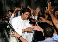  Thackeray in Mumbai this week(Photo: Reuters)