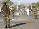 Nigerian soldiers patrol the city of Jos.(Credit: Reuters)