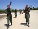 Shabaab militants training on the outskirts of Mogadishu, 4 November 2008(Photo: Reuters)