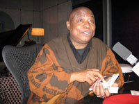 Cheick Tidiane Seck in RFI's studio 136(Photo: D Brown)