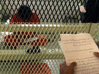A prisoner at Guantanamo Bay(Photo/ AFP/US Defence Dept)
