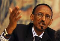  Kagame holds a press conference in Frankfurt(Credit: Reuters)