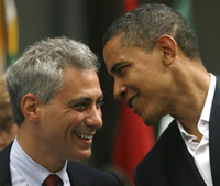 Obama with Emanuel in June this year(Photo: Reuters)