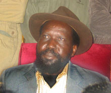 Salva Kiir took over from SPLA leader John Garang.(Photo: AFP)