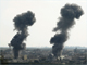 Israeli bombs explode in Beit Lahiya, Gaza.(Photo: Reuters)