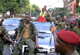 Coup leader Moussa Dadis Camara waves to crowds in Conakry(Photo: Reuters)