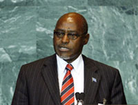 Botswanan Foreign Minister Phandu Skeleman(File photo: UN/Marco Castro)