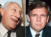 Jorge Acosta (L) and Alfredo Astiz( Photos: AFP )