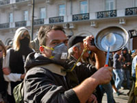 Protesters march in Athens.( Photo: Reuters )
