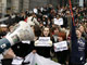 French high school students protest in Paris(Credit: Reuters)