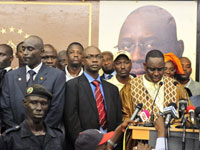 Sall launches his APR party(Photo : AFP)