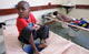 A boy rests in a cholera ward at Budiriro Polyclinic in Harare(Credit: Reuters)