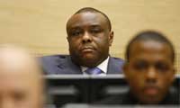 Jean-Pierre Bemba at the ICC, 12 January 2009(Photo: Reuters)