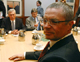 Gazprom's deputy Chief Executive Alexander Medvedev (R) poses for the members of the media before talks with German Economy and Technology Minister Michael Glos (L) at his ministry in Berlin 6 January 2009 REUTERS/Fabrizio Bensch(Photo: Reuters)