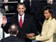 Barack Obama is sworn in as President.(Photo: Reuters)