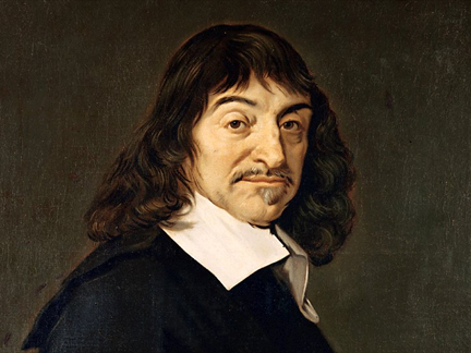 Portrait of René Descartes.