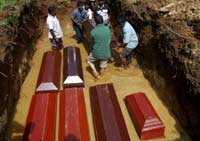 Burial in northern Sri Lanka of civilians caught in crossfire
January 12, 2009. REUTERS/Stringer 