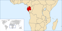 Location of Gabon.(Picture: Wikipedia)