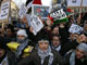 Demonstrators in Paris protest Israeli strikes on Gaza(Credit: Reuters)