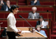 Justice Minister Rachida Dati in the National Assembly(Photo: Reuters)