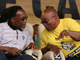 Jacob Zuma (right) with South African President Kgalema Motlanthe (left) in East London.(Photo: Reuters)