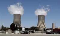 A French nuclear power plant in Tricastin.(Photo : AFP)