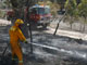 Firefighters at work near Victoria.(Photo : Reuters)