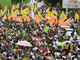 A demonstration in Guadeloupe(Photo: AFP)
