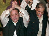 Nawaz Sharif returns to Pakistan in 2007(Photo: Reuters)