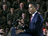US President Barack Obama at Camp Lejeune, North Carolina(Photo: Reuters)