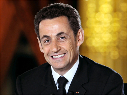 Nicolas Sarkozy during television interview.(Photo: Reuters)