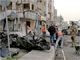 The remains of a bomb attack in Baghdad, 1 March 2009.(Photo: Reuters)