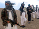Taliban soldiers in the province of Wardak 26 September 2008.(Photo: AFP)