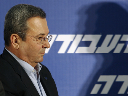 Israel's Defence Minister and Labour party leader Ehud Barak(Photo: Reuters)