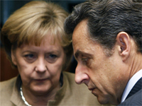German Chancellor Angela Merkel and French President Nicolas Sarkozy at the summit in Brussels(Photo: Reuters)