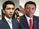 Former Antananarivo mayor, Andry Rajoelina (l) and President Marc Ravalomanana(Photos: AFP & flickr)