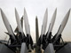 Replicas of South and North Korean missiles on display at the Korea War Memorial in Seoul(Photo: AFP)