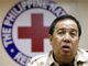 Philippine Senator and Red Cross Chairman Richard Gordon during a news conference in Manila on 3 April 2009.(Photo: Reuters)
