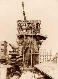 Building the Statue of Liberty(Photo Reproduction: Christian Kempf / © Musée Bartholdi – Colmar)