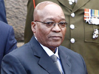 Zuma at his inauguration on Saturday(Photo: Reuters)