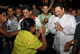 President Mahinda Rajapaksa (R) during celebrations in central Colombo(Photo: Reuters)