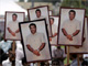 Tamils in Malaysia hold portraits of Vellupillai Prabhakaran during a demonstration, 24 May 2009(Photo: Reuters)