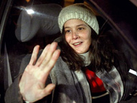 Julien Coupat's girlfriend Yldune Lévy, released last January( Photo: AFP )