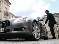  Sergio Marchionne's Masaratti car in Berlin on 4 May 2009(Photo: Reuters)